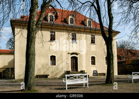 Schloss Tiefurt a Weimar e Turingia, Germania, Europa Foto Stock