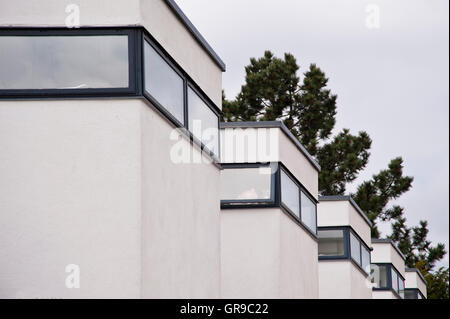 Weissenhofsiedlung Stuttgart Foto Stock