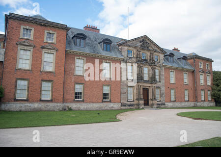 Dunham Massey Hall una casa di paese inglese / dimora signorile in Trafford, vicino Altrincham, Cheshire Foto Stock