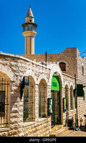 Al-Abiad o Moschea Bianca a Nazareth, Israele Foto Stock