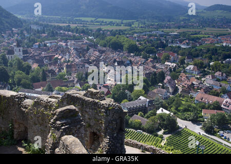 Staufen im Breisgau, Foresta Nera, Baden-Württemberg, Germania, Europa Foto Stock