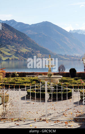 Il lago Zeller Austria Foto Stock