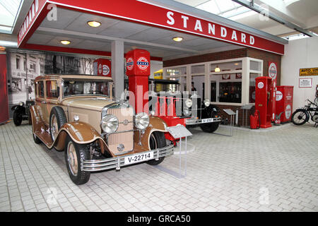 Oldtimer del Tradmark Horch Foto Stock