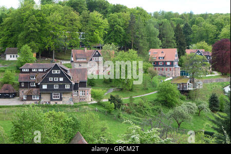 Odenwaldschool Ober-Hambach, Heppenheim,Bergstraße Foto Stock