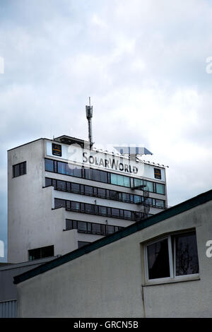Azienda Solarworld a Bonn, Germania Foto Stock