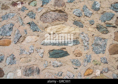 Stony texture a parete Foto Stock