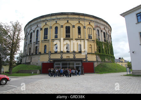 Asisi Panometer a Dresda, Foto Stock