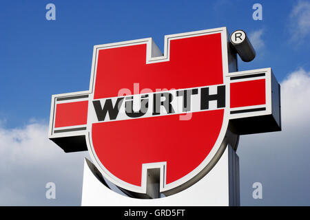 Logo Gembh Würth Foto Stock