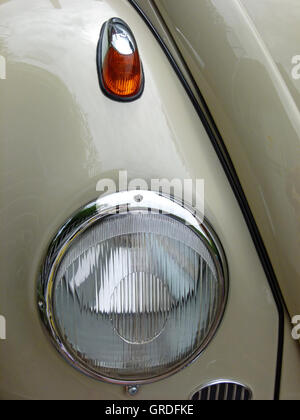 Oldtimer, Old VW Beetle dagli anni Cinquanta Foto Stock