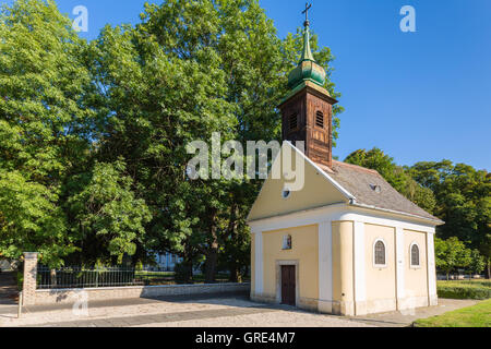 Lucsony st. Anna Cappella in MOSONMAGYAROVAR, Ungheria Foto Stock