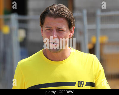 Il portiere Roman Weidenfeller Borussia Dortmund Foto Stock