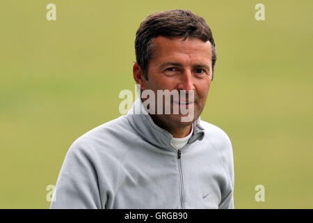 Essex head coach Paolo Grayson - Essex CCC vs Worcestershire CCC - County Cricket amichevole presso la Ford County Ground, Chelmsford - 30/03/11 Foto Stock