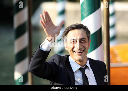 Venezia, Italia. Il 7 settembre, 2016. Filippo Timi attore del film 'Questi giorni' , 73th Venice International Film Festival Photo credit: Ottavia Da Re/Sintesi/Alamy Live News Foto Stock