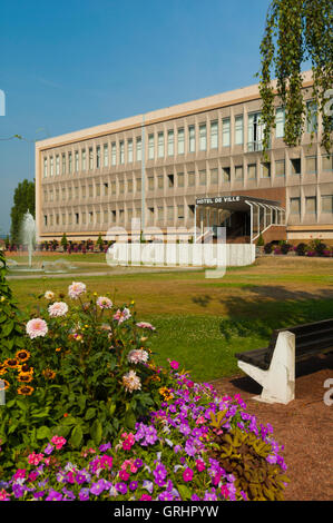 Francia, Mosella (57), città di Forbach, municipio Foto Stock