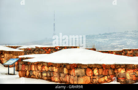 Fortezza di Erebuni Yerevan Foto Stock