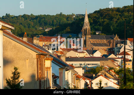 Moselle (57), Ville de Forbach // Francia, della Mosella (57), Forbach città Foto Stock