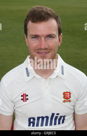 Tim Phillips di Essex CCC nella contea di LV Campionato kit - Essex CCC Premere giorno presso la Ford County Ground, Chelmsford Essex - 03/04/12 Foto Stock