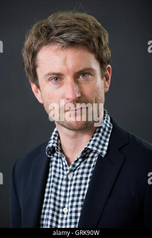 Scrittore freelance, giornalista, critico ed emittente Andrew Dickson. Foto Stock