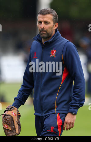 Essex head coach Paolo Grayson - Essex Eagles vs Sri Lanka - 50-over Tour corrispondono all'Essex County Ground, Chelmsford - 13/05/14 Foto Stock