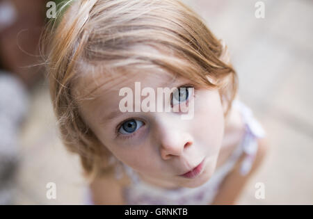 Rendendo gli occhi per la fotocamera Foto Stock