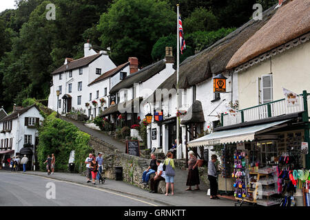 Mars Hill, Lynmouth, Devon Foto Stock