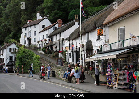 Mars Hill, Lynmouth, Devon Foto Stock