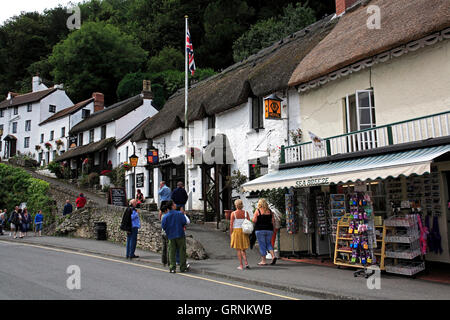 Mars Hill, Lynmouth, Devon Foto Stock