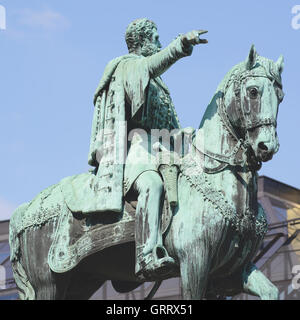 Monumento del duca Mihailo Obrenovic Belgrade Serbia Foto Stock