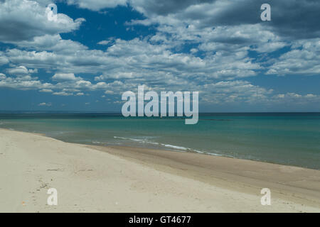 Mar Ionio Basilicata coast in Italia Foto Stock