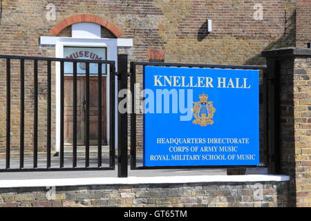 Kneller Hall, sede del Royal Military School of Music, Whitton, Twickenham, Inghilterra, Gran Bretagna, Regno Unito Regno Unito, Europa Foto Stock