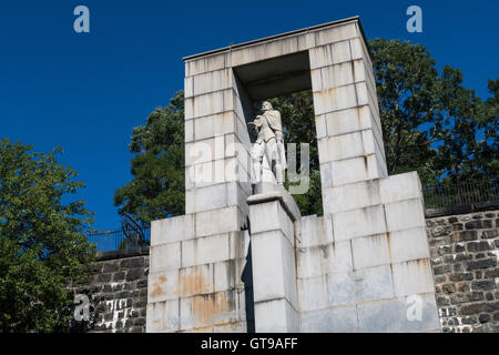 Roger Williams Statua di Providence, Rhode Island, STATI UNITI D'AMERICA Foto Stock