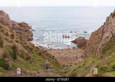 I Pinnacoli sulla pista di Phillip Island Foto Stock