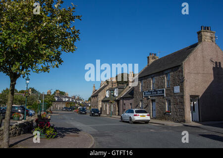 Il piccolo villaggio di Tarves nella contea di Aberdeenshire, Scotland, Regno Unito Foto Stock