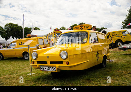 AA abbattere i veicoli sul display a Goodwood Festival della velocità Foto Stock