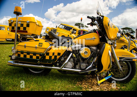 AA abbattere i veicoli sul display a Goodwood Festival della velocità Foto Stock