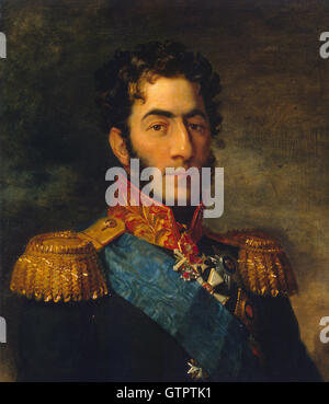 PYOTR BAGRATIÒN (1765-1812) in generale l'Imperial esercito russo dipinto da artista inglese George Dawe circa 1824 Foto Stock