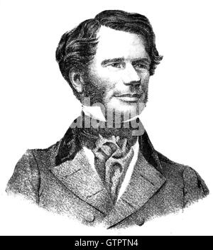 WILLIAM SMITH O'Brien (1803-1864) Irish leader nazionalista di giovani in Irlanda Foto Stock