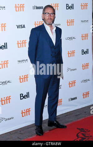 Toronto, Ontario, Canada. 8 Sep, 2016. 08 Settembre 2016 - Toronto Ontario Canada - Michael Smiley. ''Free fuoco'' Premiere - 2016 Toronto International Film Festival che si tiene a Ryerson Theater. Photo credit: Brent Perniac/AdMedia © Brent Perniac/AdMedia/ZUMA filo/Alamy Live News Foto Stock