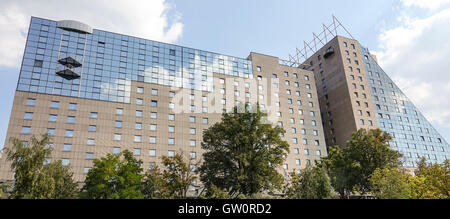 Moderno e costoso Hotel Estrel in Berlin Neukoelln Foto Stock