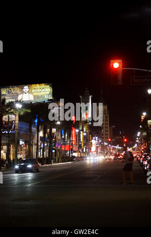 Hollywood Boulevard Foto Stock