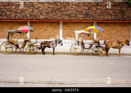 Due carrozza cabina Foto Stock