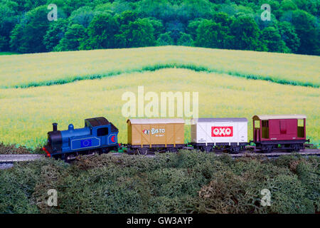 L'UE gravy treno della Unione europea concetto foto seguenti brexit Foto Stock