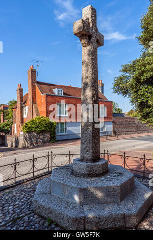 Southover High Street, Lewes, East Sussex Foto Stock