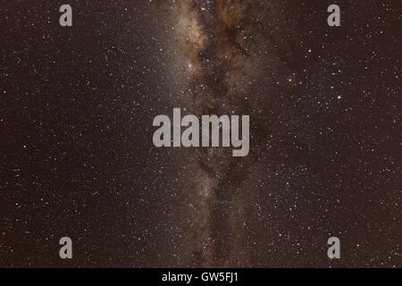 Quasi al centro della Via Lattea - La Via Lattea è la galassia che contiene il nostro sistema solare. Il suo nome 'milky' è derivato Foto Stock