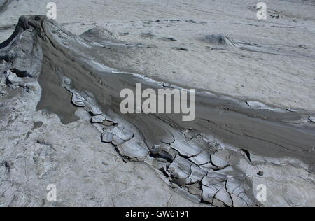 Vulcano di fango Foto Stock