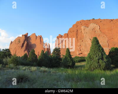 Giardino degli dèi, Manitou Springs, Colorado Foto Stock