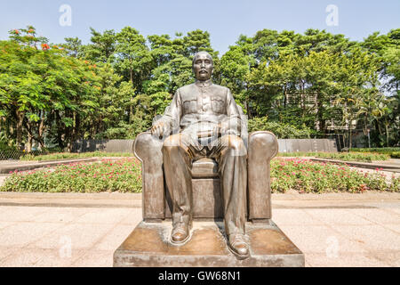 Statua di Sun Yat-Sen Foto Stock