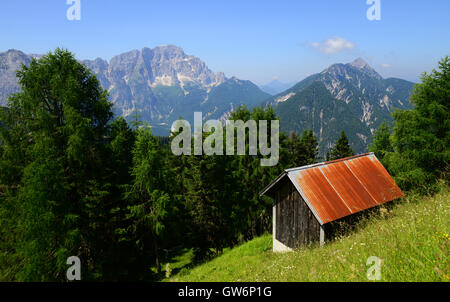 Monte Lussari, Italia Foto Stock