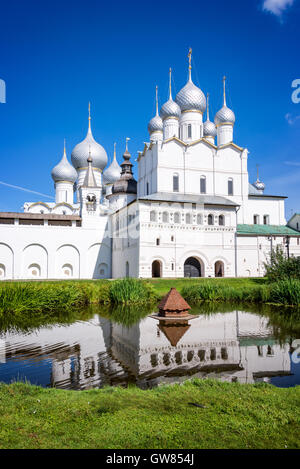 Rostov il Cremlino, Golden Ring, Russia Foto Stock