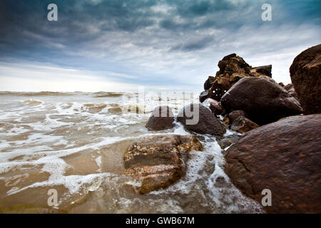 Cape Kolka in Lettonia Foto Stock